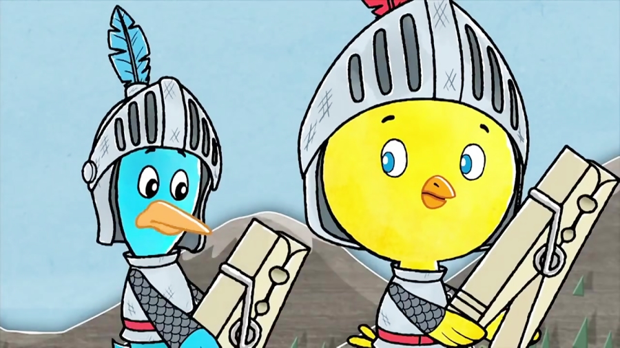 کارتون جیک جیکی ها Chirp - فصل 1 قسمت 33 - شوالیه های جیک جیکی